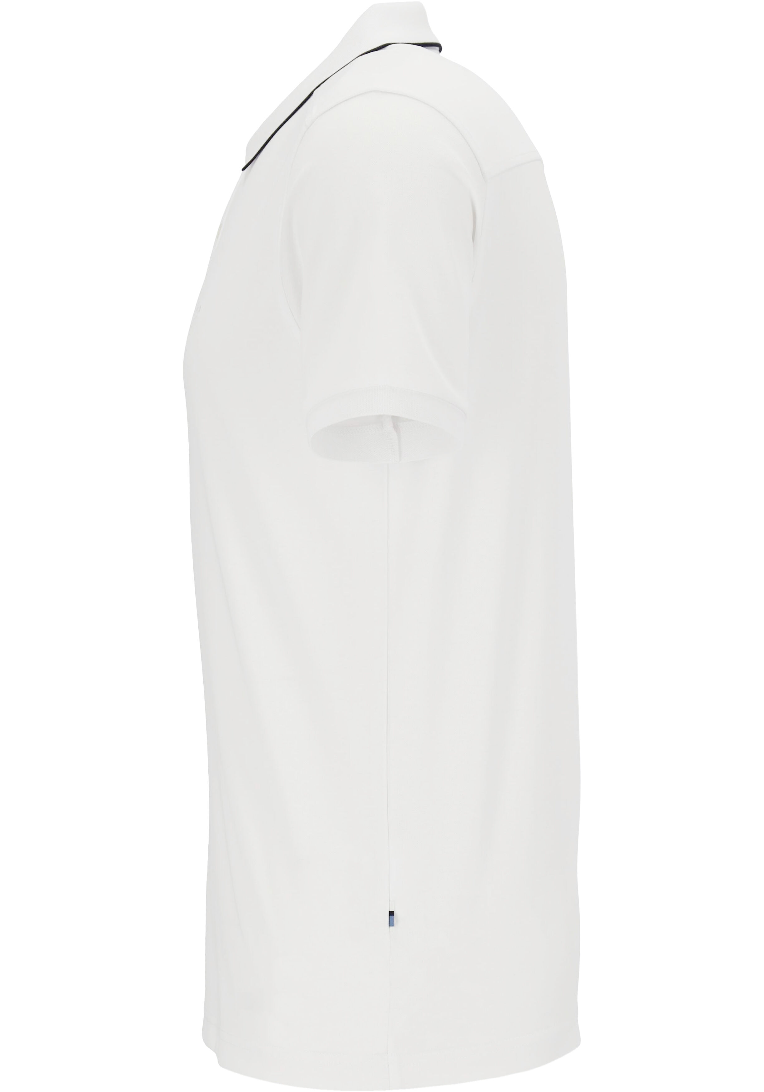 OLYMP Polo Casual, modern fit polo, wit